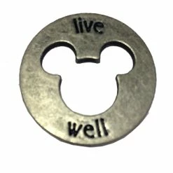 Outlet ❤️ Disney Pocket Token Coin - Piece Of Magic - Live Well ????