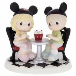 Cheapest ⌛ Disney Precious Moments Figurine - Boy And Girl Ice Cream 🧨