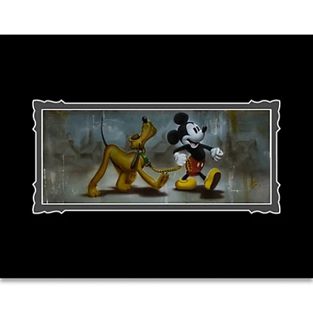 Best reviews of ???? Disney Art Print - Mickey Mouse And Pluto - Man's Best Friend ????