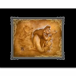 Promo ???? Disney Art Print - Captain Hook - Never Smile At A Crocodile ????