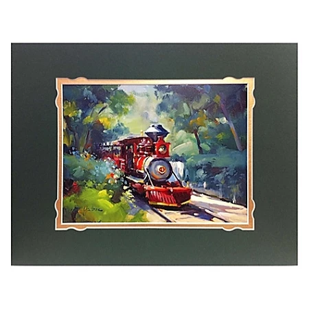 Coupon ???? Disney Art Print - Frontierland Approach Deluxe Print On Paper ???? 1 Coupon ???? Disney Art Print - Frontierland Approach Deluxe Print On Paper ????