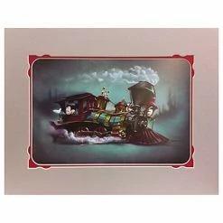 Hot Sale ???? Disney Art Print - Little Engin - EAR Mickey Mouse Deluxe Print By Noah ????