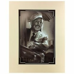 Best Pirce ???? Disney Art Print - Walt In Train Deluxe Print By Noah ✨