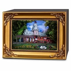 Best deal 😀 Disney Gallery Of Light - Main Street Train Station By Olszewski 🌟