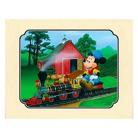 Top 10 ???? Disney Art Print - Walt's Miniature Backyard Deluxe Print On Paper ???? 1 Top 10 ???? Disney Art Print - Walt's Miniature Backyard Deluxe Print On Paper ????