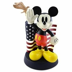 Cheap ???? Disney Medium Figure Statue - Flag Mickey Mouse Salutes ????
