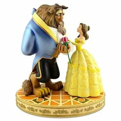 Outlet ???? Disney Medium Figure Statue - Beauty And The Beast - Belle & Beast ????