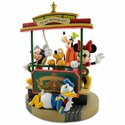 Cheap ⌛ Disney Medium Figure - Main Street Trolley - Mickey Mouse And Friends ????