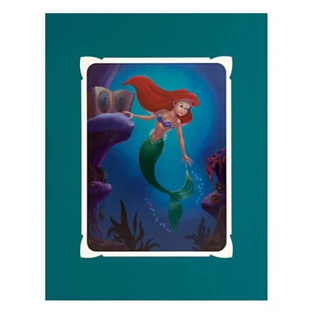 Budget ???? Disney Art Print - Ariel Longing To Dance By Larry Nikolai ???? 1 Budget ???? Disney Art Print - Ariel Longing To Dance By Larry Nikolai ????