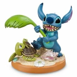Brand new ???? Disney Medium Figure Statue - Stitch 10th Anniversary - Beach ????