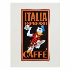 Top 10 ???? Disney Art Print - Donald Duck Italia Espresso - By Brian Blackmore ✔️