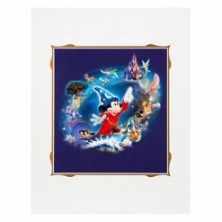 Brand new 😉 Disney Art Print - Sorcerer Mickey Mouse - Magic Lives 🔥