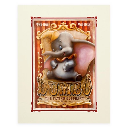 Buy ???? Disney Art Print - Dumbo Circus By Darren Wilson ???? 1 Buy ???? Disney Art Print - Dumbo Circus By Darren Wilson ????
