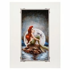 Coupon ???? Disney Art Print - Ariel ''Little Mermaid'' By Darren Wilson ✔️