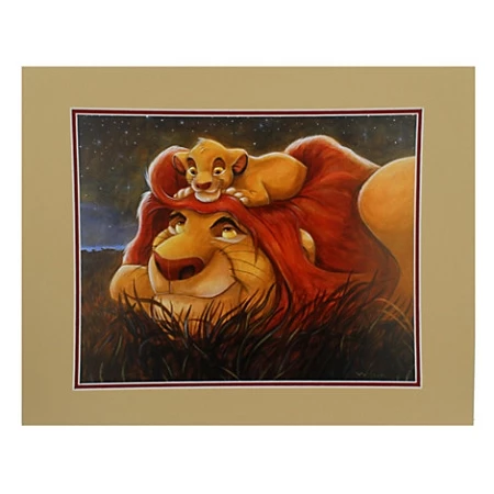Hot Sale ???? Disney Art Print - ''Lion King The Bond'' By Darren Wilson ✨ 1 Hot Sale ???? Disney Art Print - ''Lion King The Bond'' By Darren Wilson ✨
