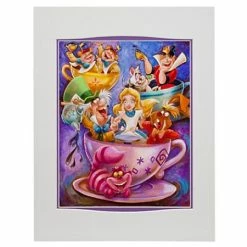 Deals ⭐ Disney Art Print - Alice In A Tea Cup By Darren Wilson ⌛