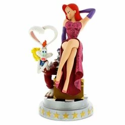 New ???? Disney Medium Figure Statue - Jessica And Roger Rabbit ????