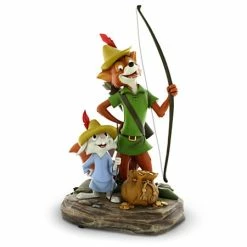 Discount 🔔 Disney Medium Figure Statue - Robin Hood And Skippy 👏