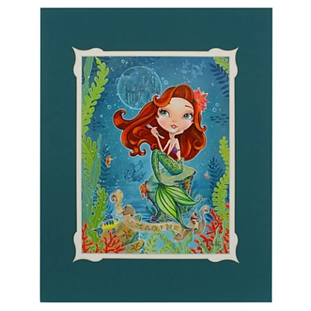 Best Pirce ✔️ Disney Art Print - Ariel ''Imagine'' By John Coulter ???? 1 Best Pirce ✔️ Disney Art Print - Ariel ''Imagine'' By John Coulter ????