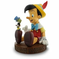 Budget ???? Disney Medium Figure Statue - Pinocchio And Jiminy Cricket ????