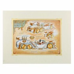 Best deal ???? Disney Art Print - Scrooge McDuck's Steam Powered Time Travel Sedan ????