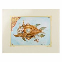 Best Pirce ???? Disney Art Print - Donald Duck - Donald's Steam Powered Submarine ????