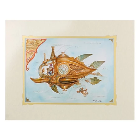 Best Pirce ???? Disney Art Print - Donald Duck - Donald's Steam Powered Submarine ???? 1 Best Pirce ???? Disney Art Print - Donald Duck - Donald's Steam Powered Submarine ????