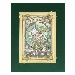 Best deal ???? Disney Art Print - Mad Hatter - M. Hatter Milliner To The Queen ????