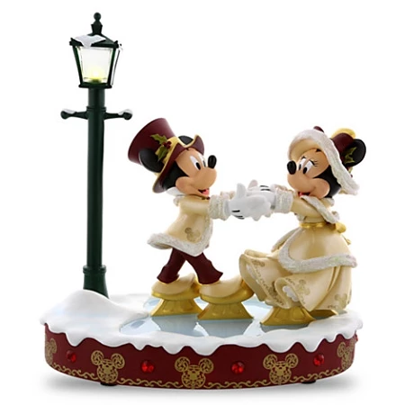 Discount ???? Disney Medium Figure - Mickey & Minnie Victorian Skate - Light Up ???? 1 Discount ???? Disney Medium Figure - Mickey & Minnie Victorian Skate - Light Up ????