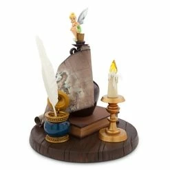 Brand new ✔️ Disney Medium Figure Statue - Tinker Bell With Candle And Map 😉