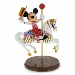 Brand new 😉 Disney Medium Figure - Jingles And Mickey Mouse Carousel Horse 😀