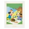Outlet ⭐ Disney Story Book Deluxe Art Print - Mickey & Minnie Picnic ✨