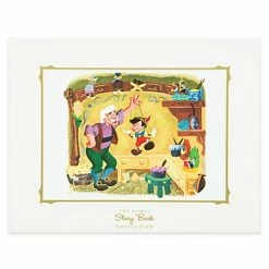 Brand new ???? Disney Story Book Deluxe Art Print - Pinocchio ????