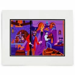 Cheap ⭐ Disney Shag Art Print - Pirates Of The Caribbean - Left Side 👏