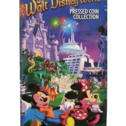 New ???? Disney Pressed Coin Book - Walt Disney World - Mickey Mouse & Friends ????