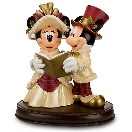 Budget ???? Disney Medium Figure - Victorian ???? Christmas Minnie And Mickey Mouse ???? 1 Budget ???? Disney Medium Figure - Victorian ???? Christmas Minnie And Mickey Mouse ????