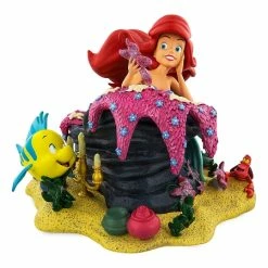 Best Pirce ✨ Disney Medium Figure - Ariel On Rock - The Little Mermaid 😍