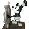 Discount ⌛ Disney Medium Figure Statue - Steamboat Willie - 85th Anniversary 🔔