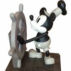 Discount ⌛ Disney Medium Figure Statue - Steamboat Willie - 85th Anniversary ????