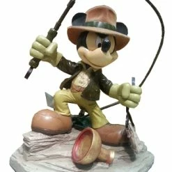 Budget 👍 Disney Medium Figure Statue - Mickey Mouse - Indiana Jones 🔥